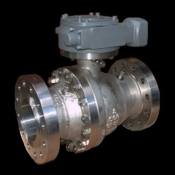 Sab saum toj nkag Cast Steel Pob Valve